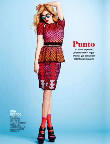 Sushi Girl" for Cosmopolitan Spain May 2013 